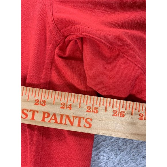 Duluth Trading Co‎ Longtail Cotton Blend Polo Shirt (Men's XL) Red - Picture 6 of 9